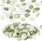 300Pcs Green Flower Petals, Silk Rose Petals Wedding Aisle Scatter Flower Petals for Flower Girl Fake Rose Petals